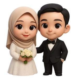 couple hitam putih